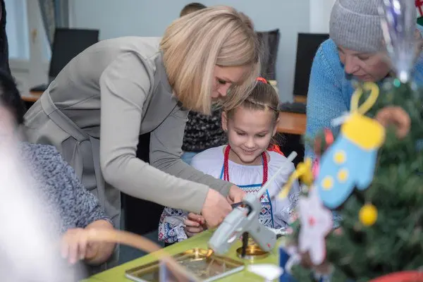 Новогодний праздник в библиотеке