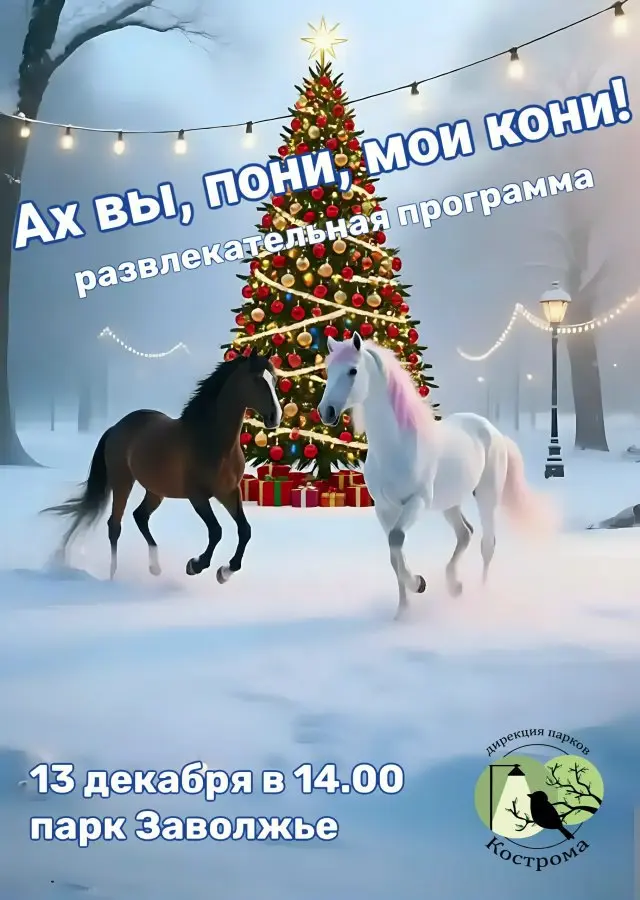 Развлекательная программа по теме: Ах вы, пони, мои кони
