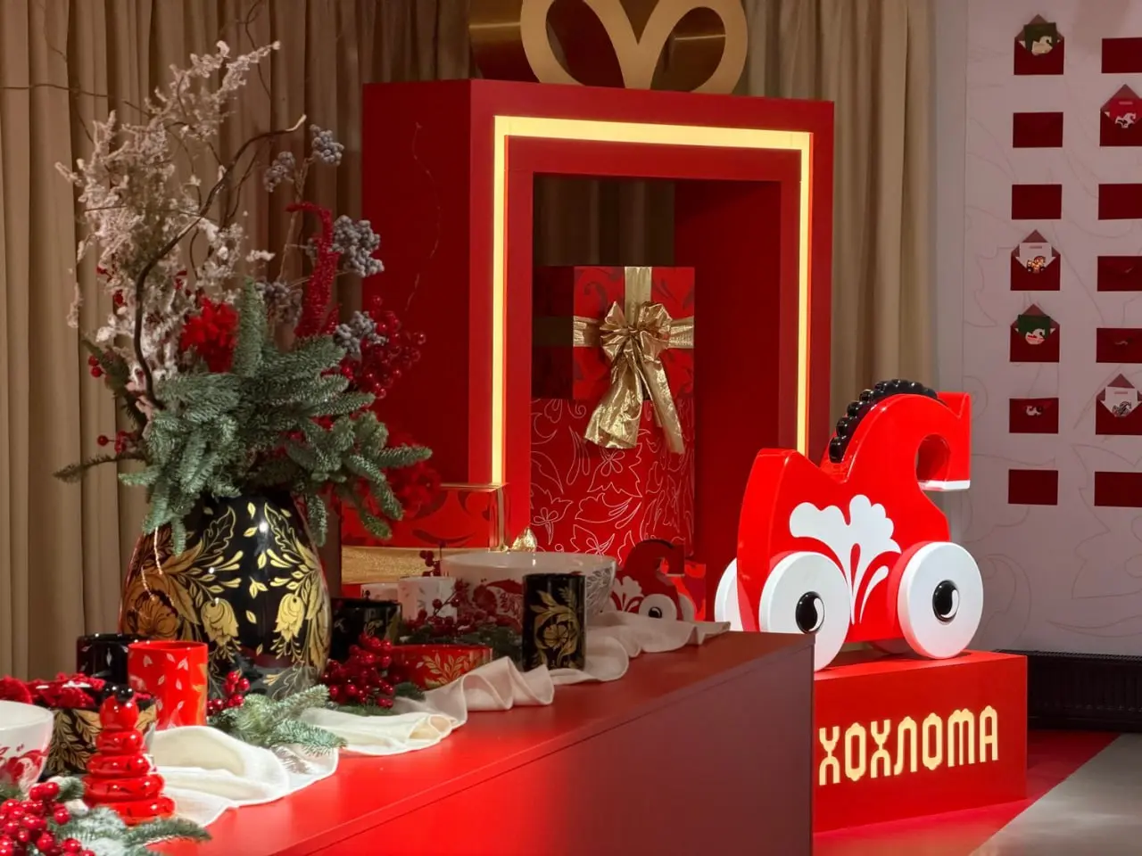 Серия мастер-классов в Новогодней гостиной