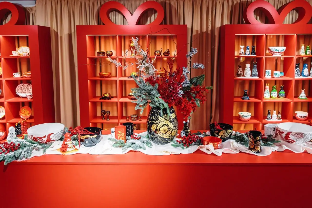 Серия мастер-классов в Новогодней гостиной