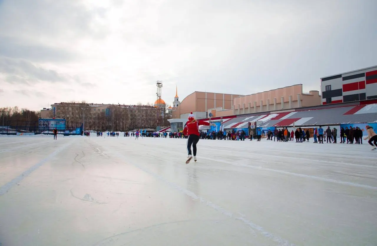 Открытие катка в ЕКБ