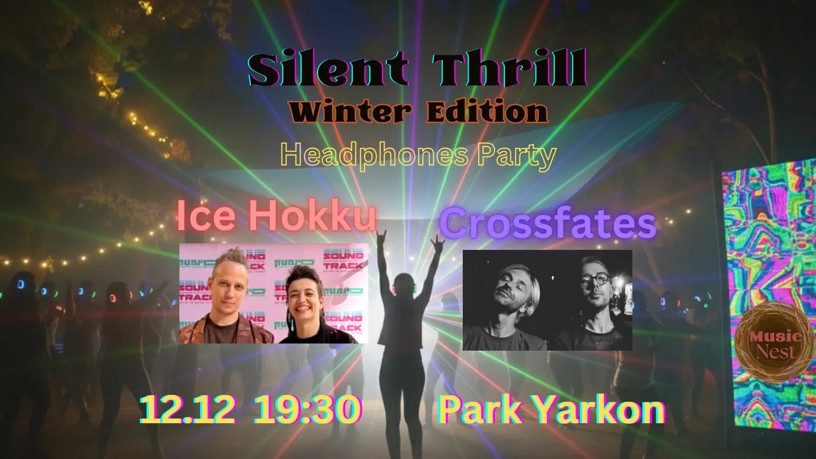 Headphones Party Ice Hokku & Crossfates