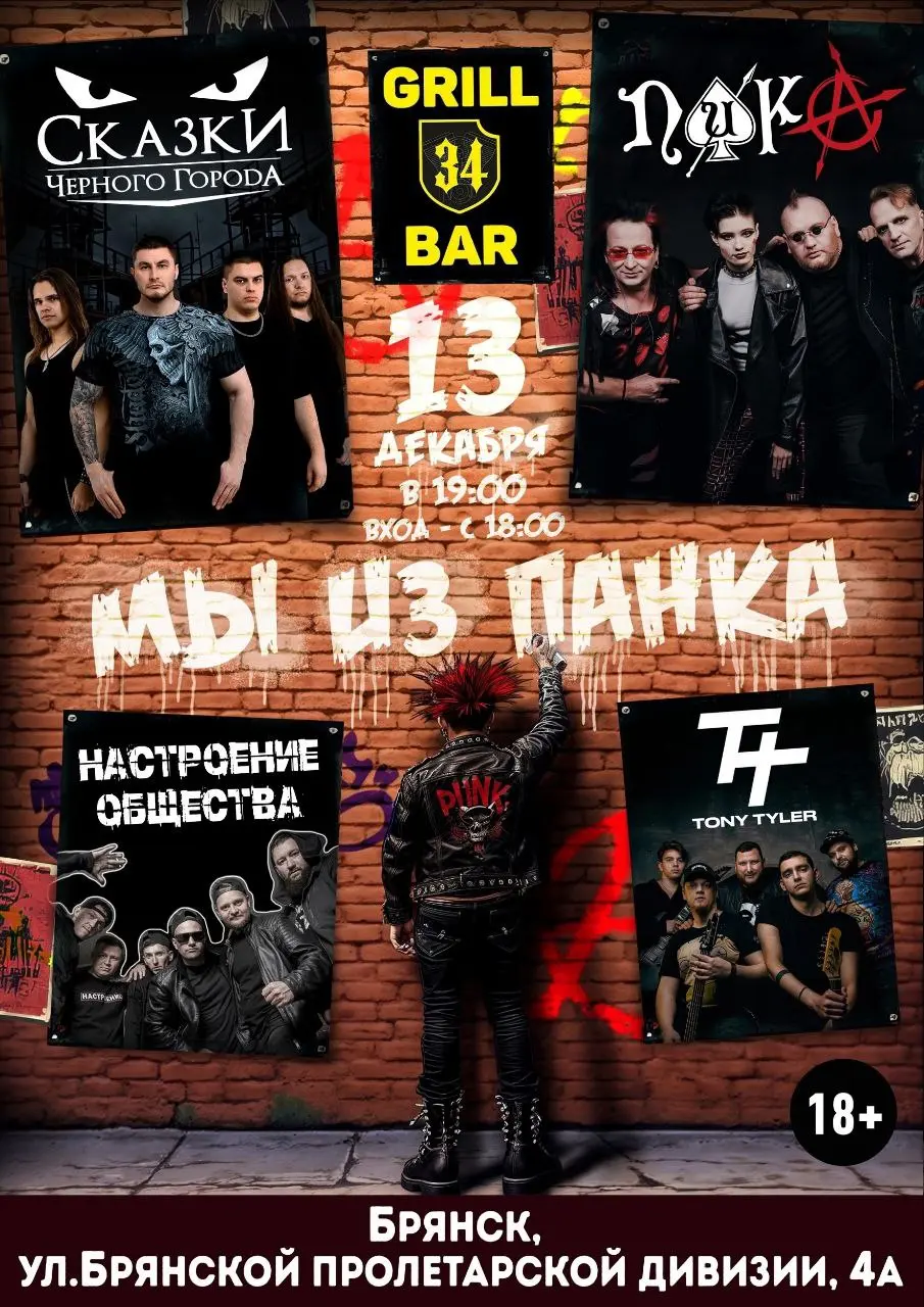 Фестиваль МЫ ИЗ ПАНКА на тему панк-музыки