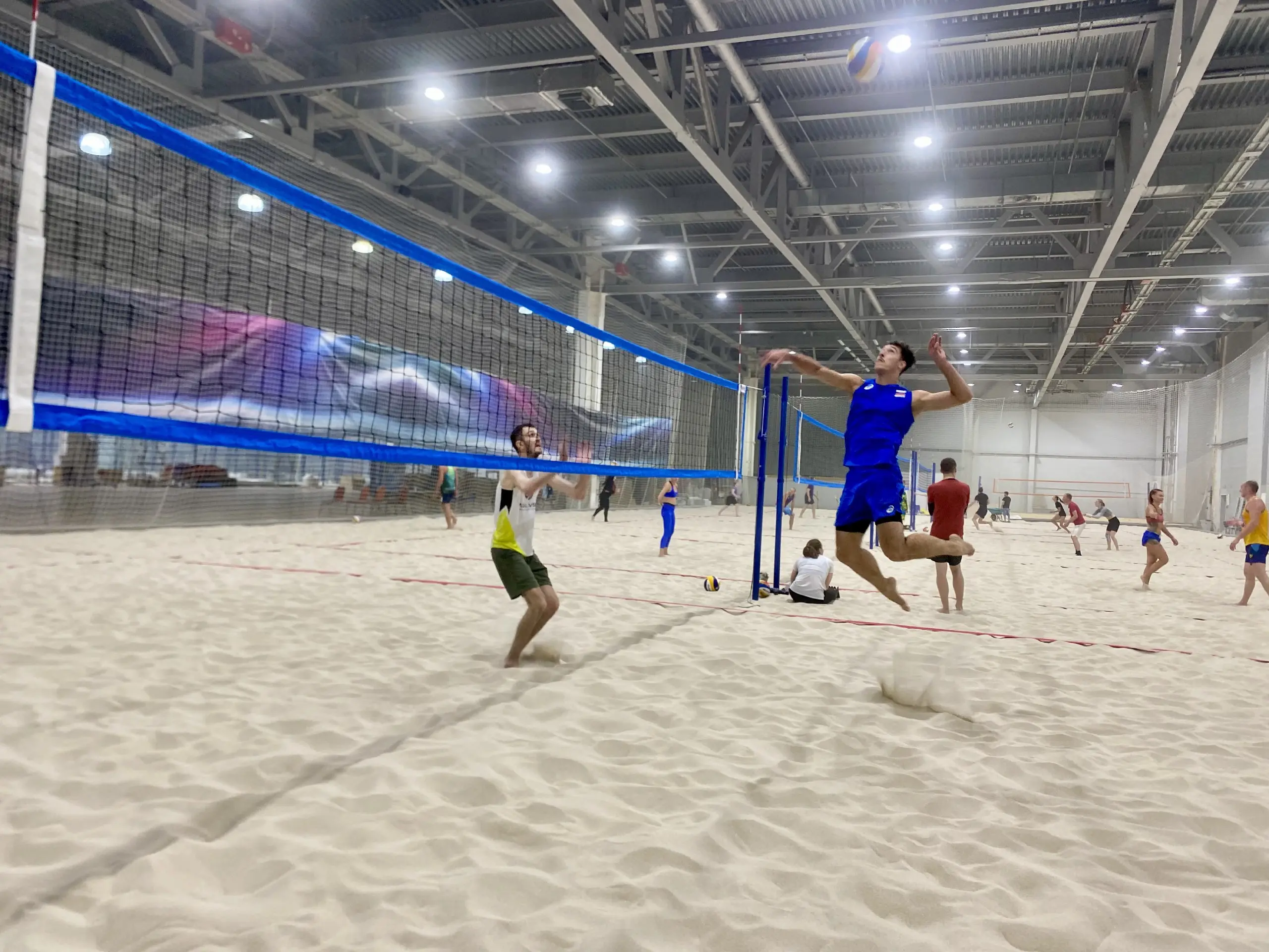 Тренировка выходного дня по волейболу