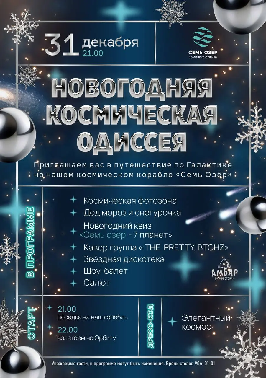 Новогодняя космическая одиссея 2026