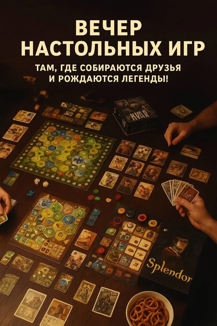Настольные игры на вечер