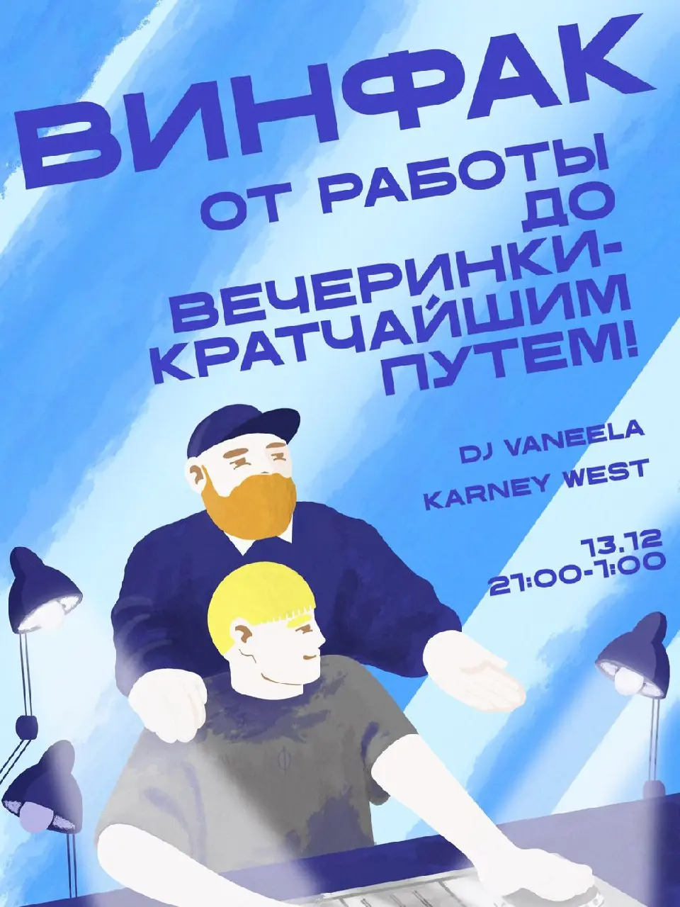 Вечеринка в Винном факультете