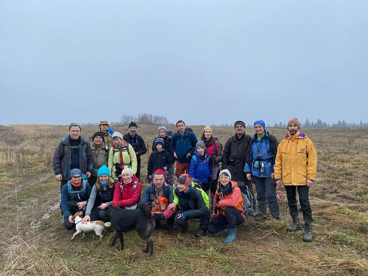 Прогулка-распиловка по расчистке лыжного маршрута