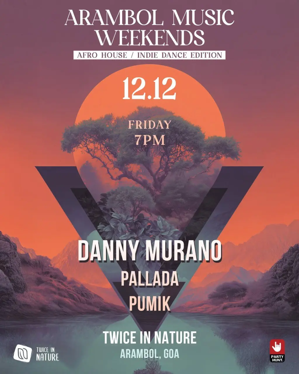 Вечеринки в Арамболе в стиле Afro House и Indie Dance