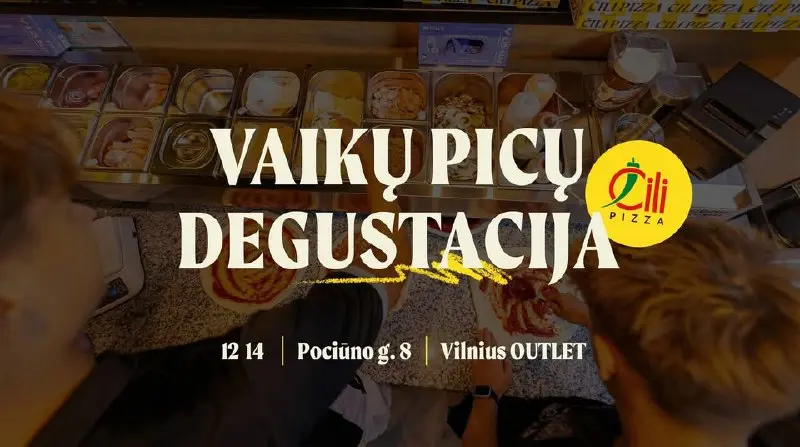 Дегустация пиццы для детей с конкурсом