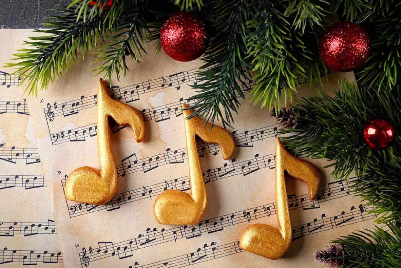 Вокальный концерт новогодней студии