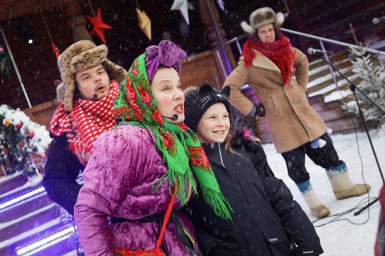 Новогодние развлечения в Коломенском