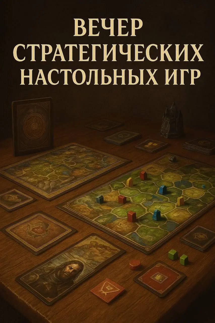 Вечер стратегических настольных игр