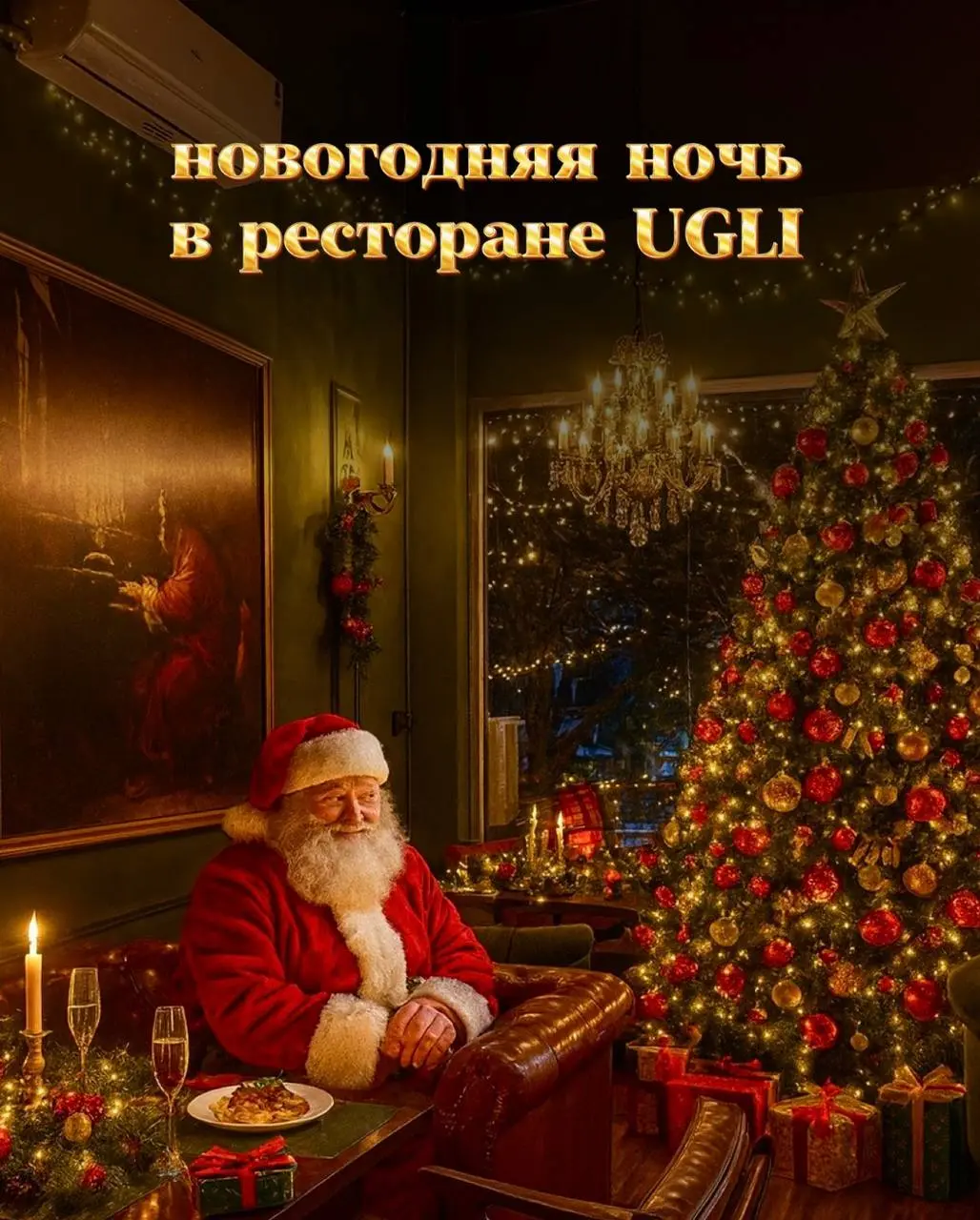 Новогодняя ночь в ресторане UGLI