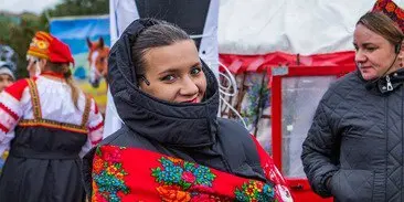 Рождественские гуляния в народном стиле на Сухотино