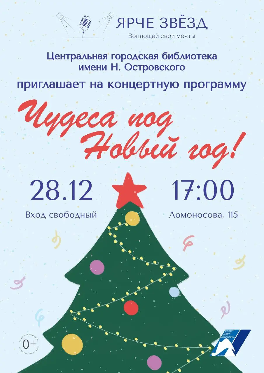 Концертная программа Чудеса под Новый год
