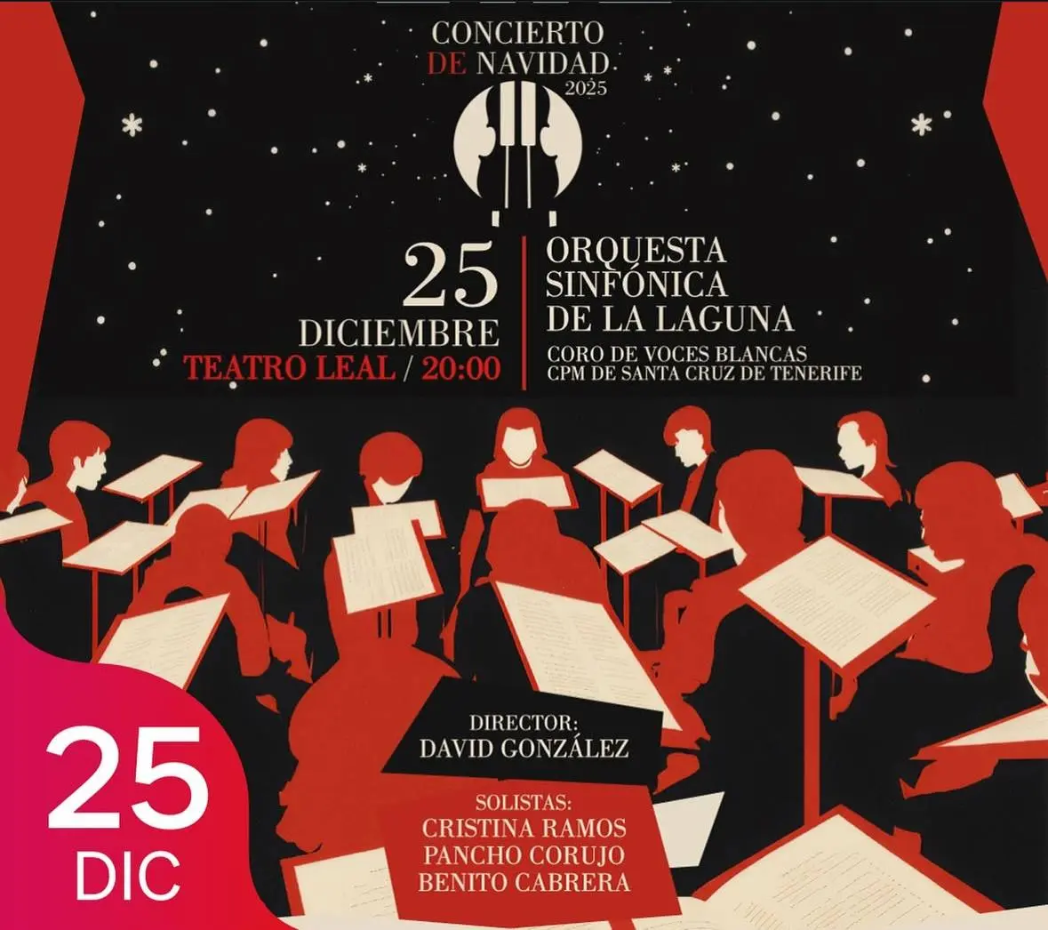 Симфонический Рождественский концерт в театре Леаль