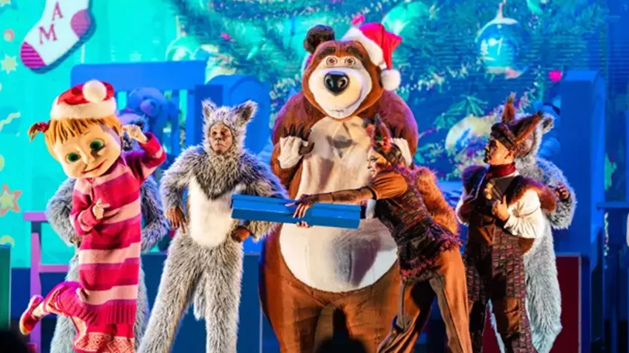 Новогоднее представление в The Land of Legends