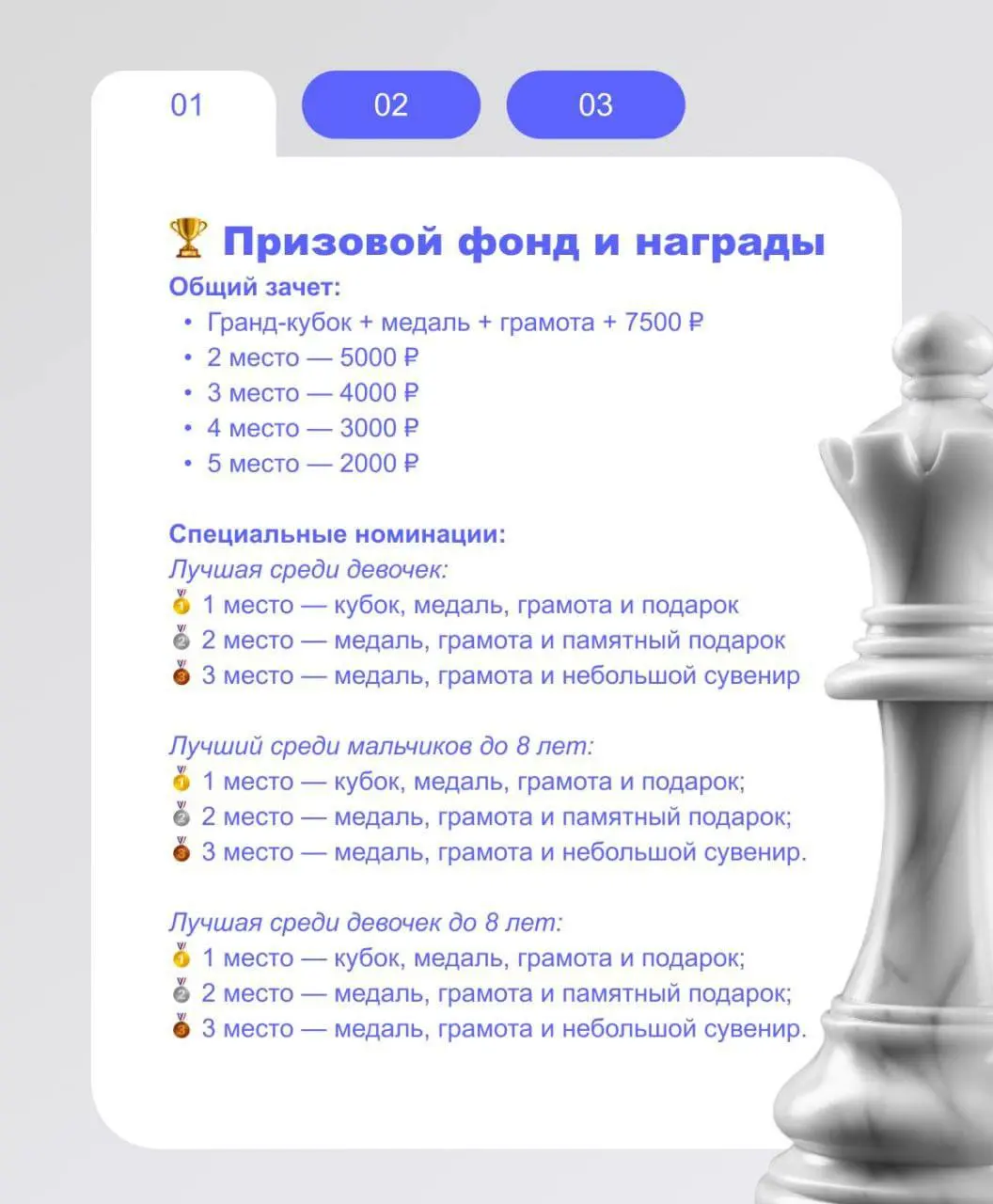 Детский шахматный турнир Кристалл Open