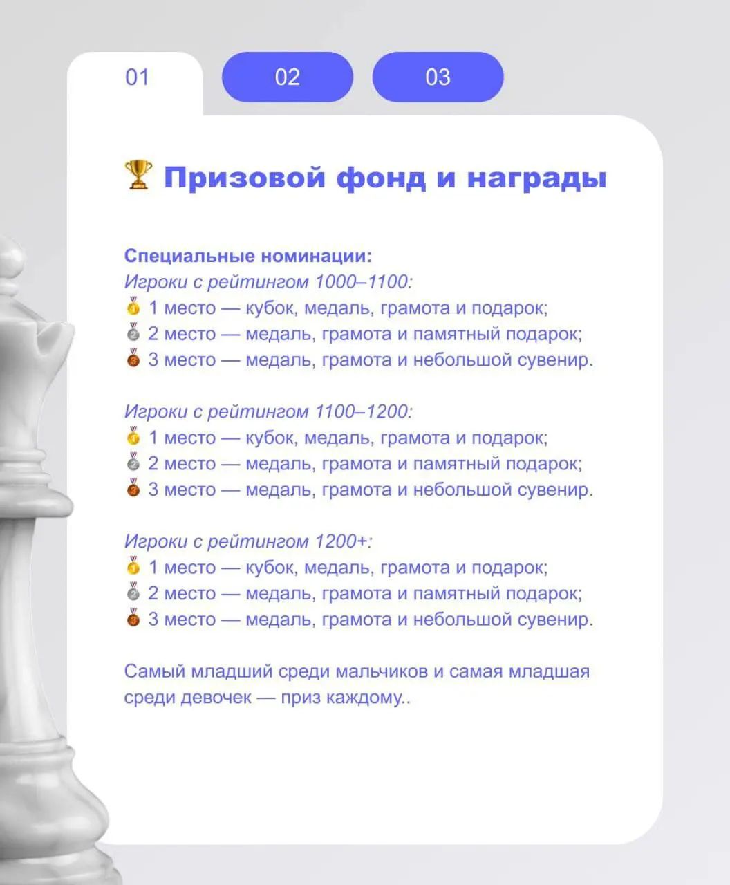 Детский шахматный турнир Кристалл Open