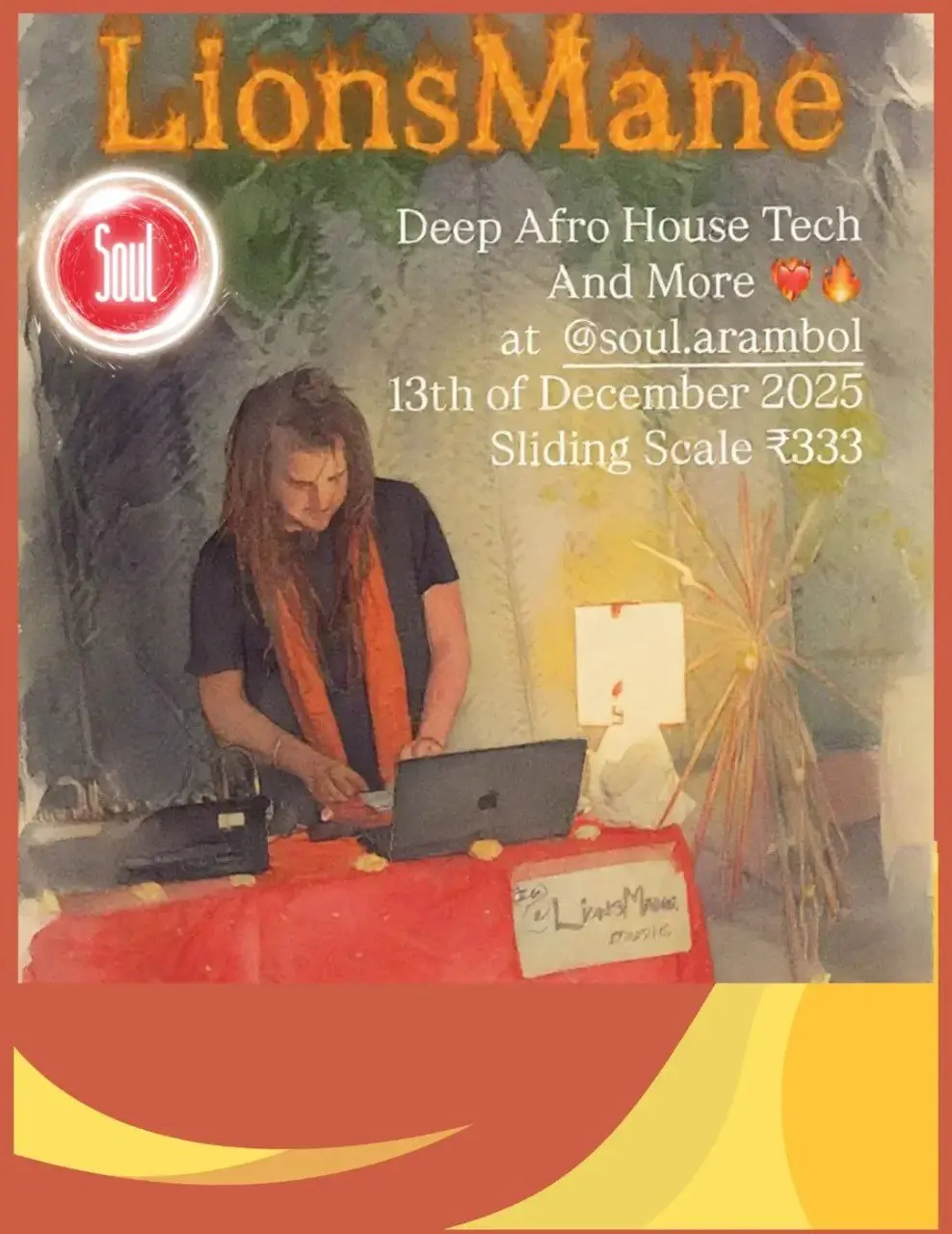 Выступление вживую на тему Afro-house