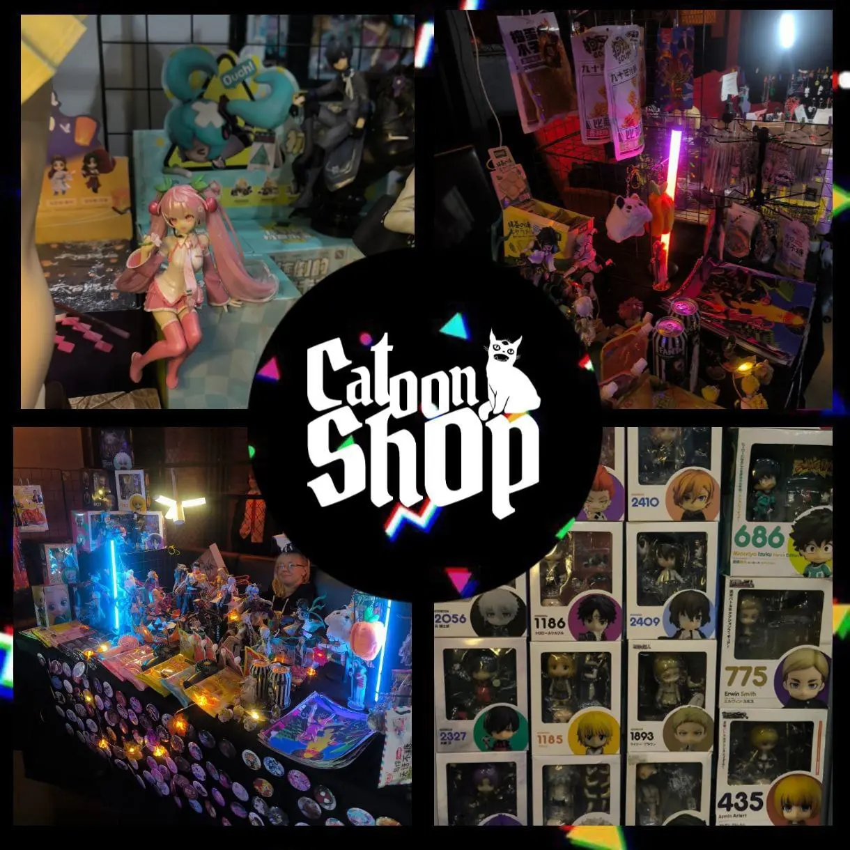 Выставка аниме-фигурок на FazFest