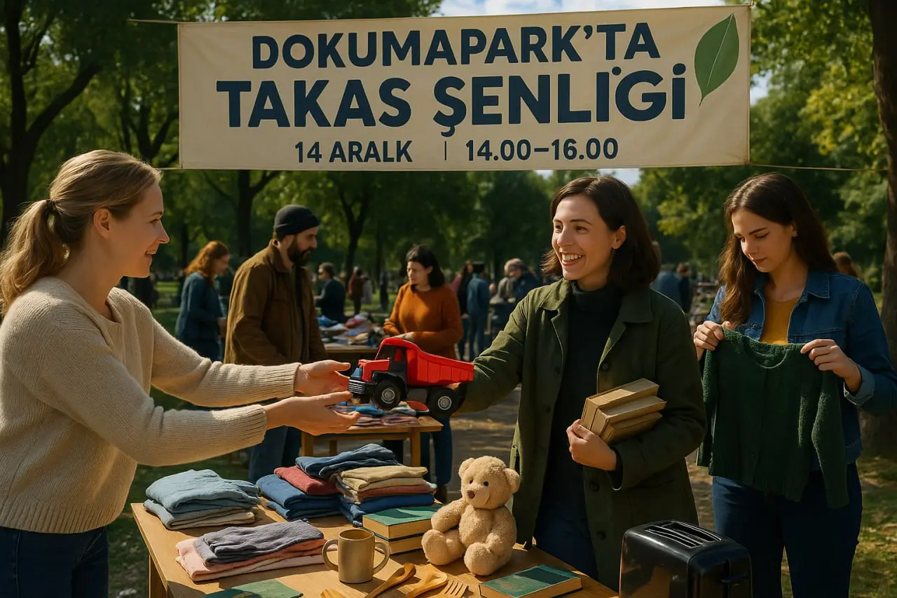 Фестиваль обмена вещей Takas Şenliği