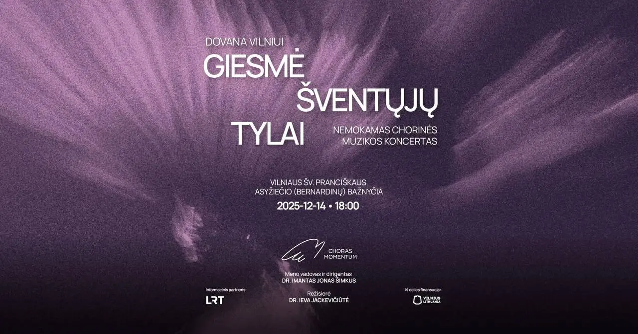 Концерт хора Momentum «Giesmė Šventųjų tylai»