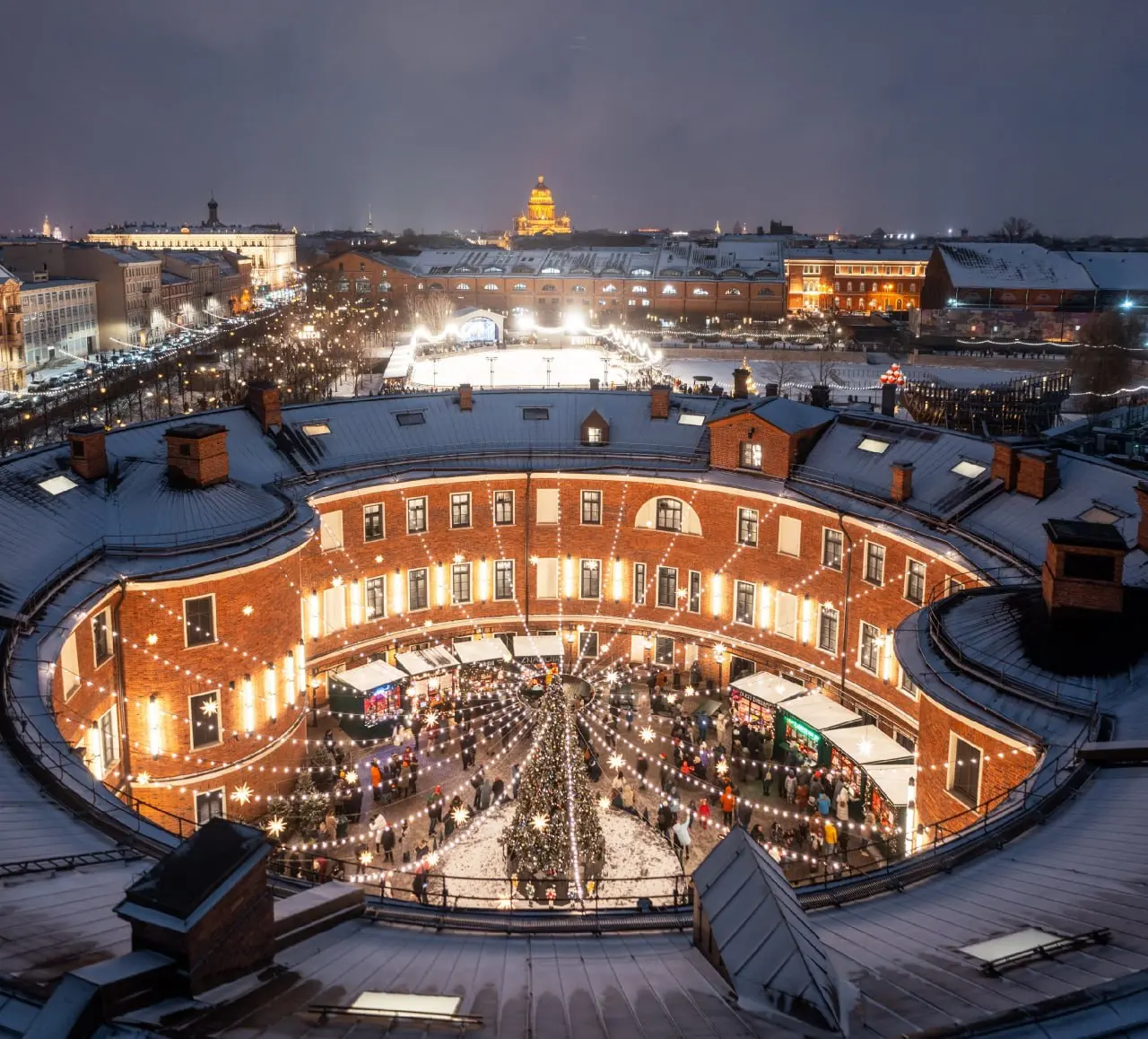 Новогодний базар в Новой Голландии