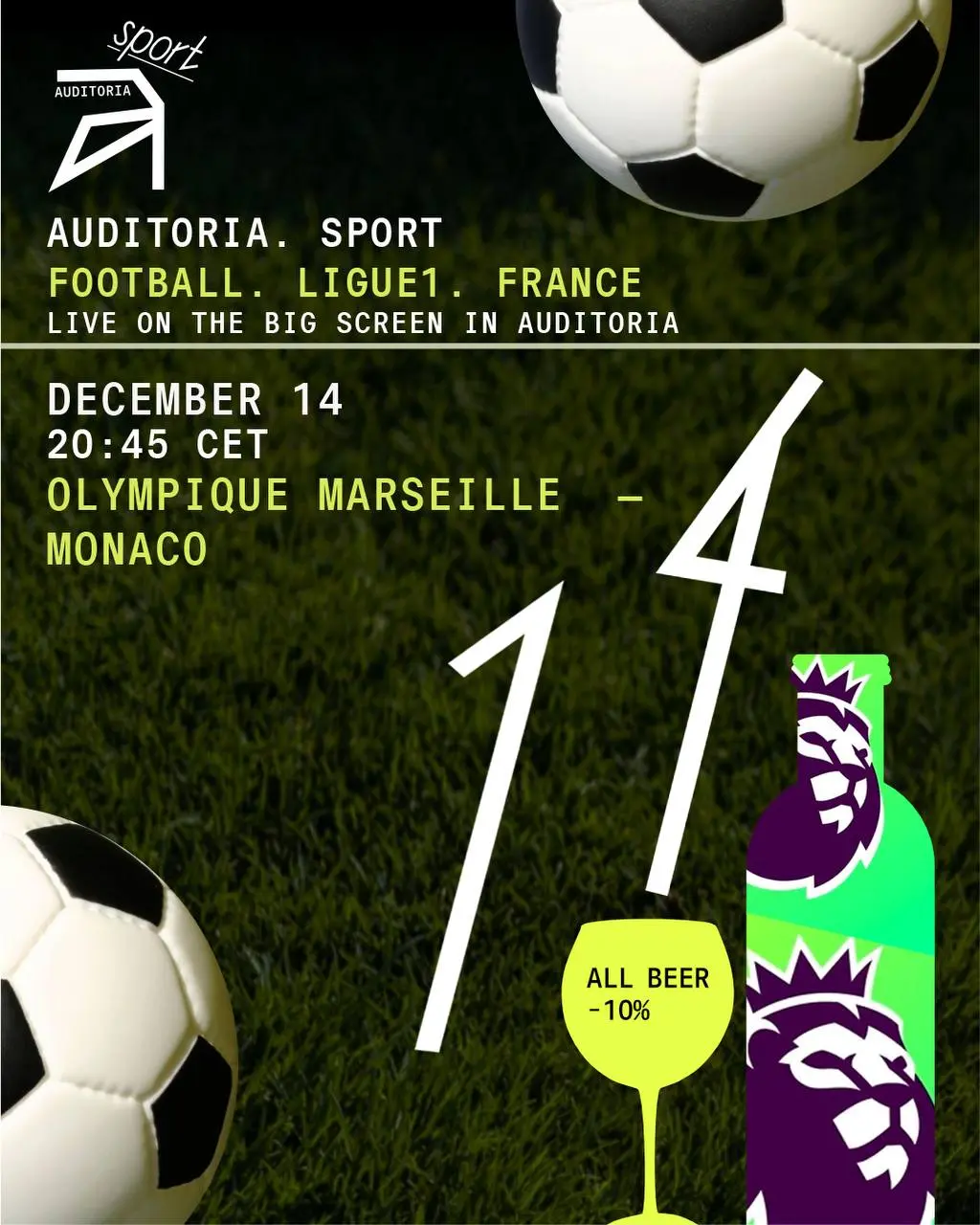 Трансляция футбольного матча Olympique Marseille vs Monaco