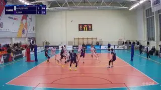 Спортивное соревнование по волейболу Академия-Казань