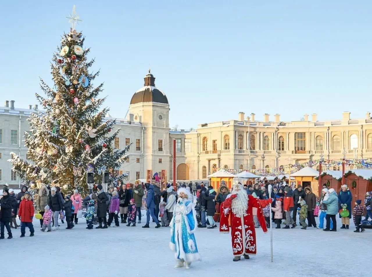 Рождественская ярмарка в Гатчине