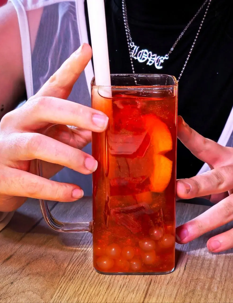 Специальное меню в корейской кофейне Хондэ