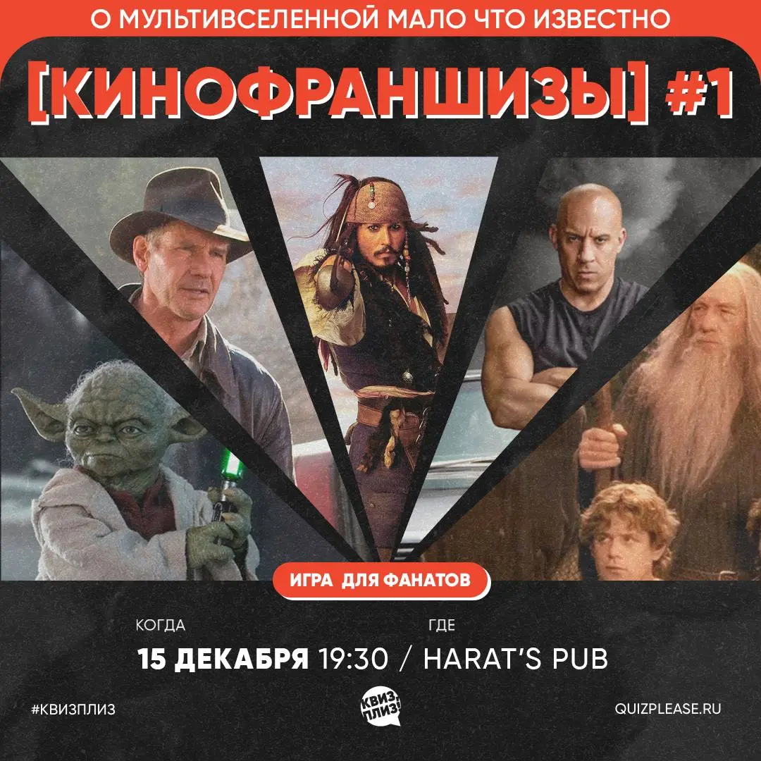 Квиз по кинофраншизам