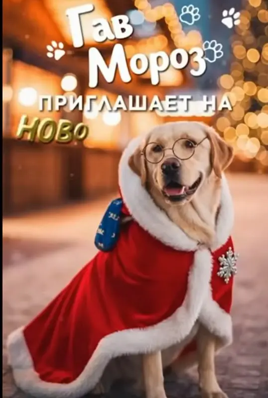 Новогоднее шоу Гав Мороз