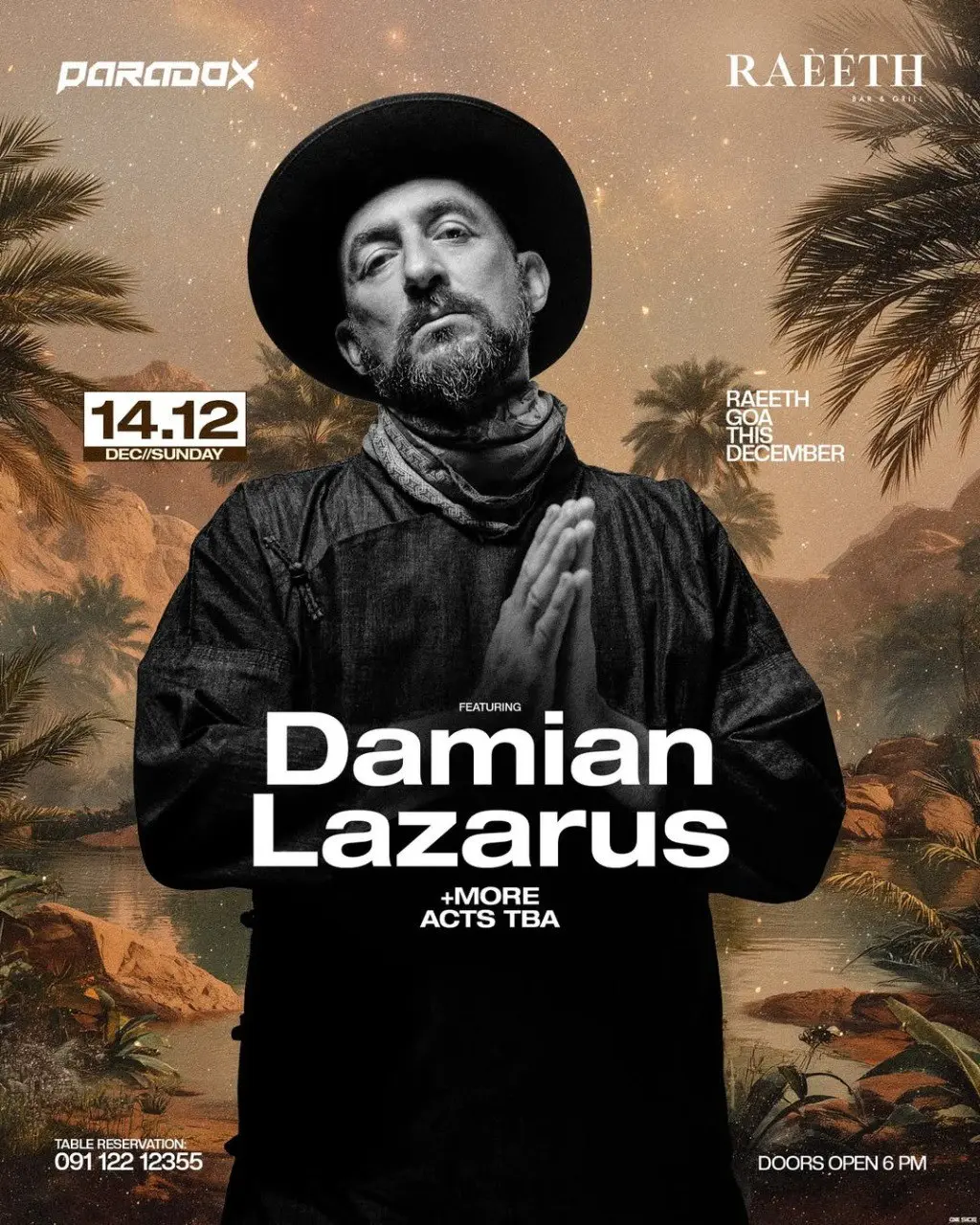 Выступление диджея Damian Lazarus