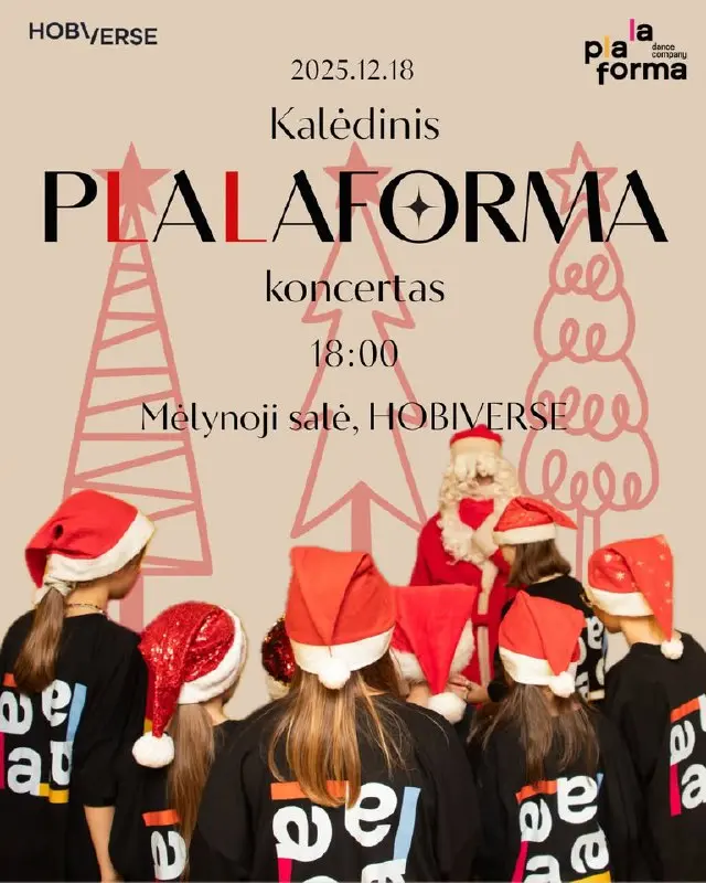 Рождественский концерт школы танцев Plalaforma