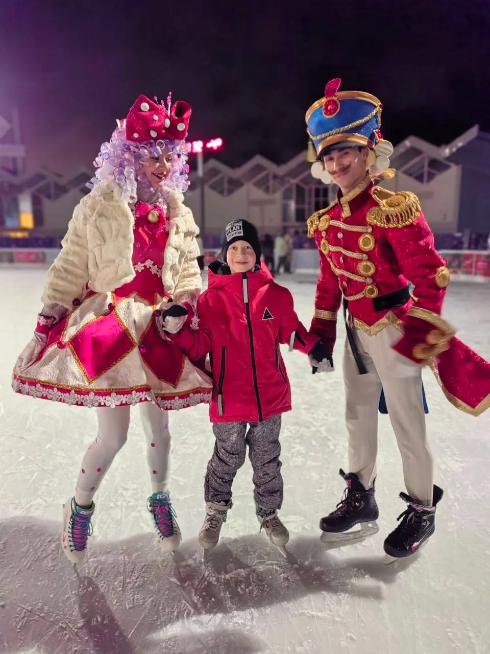 Посещение катка и Альпака-парка в Сокольниках