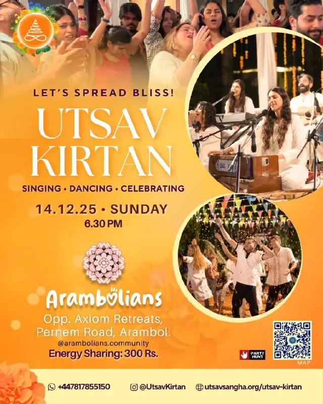 Киртан по теме радости и связи