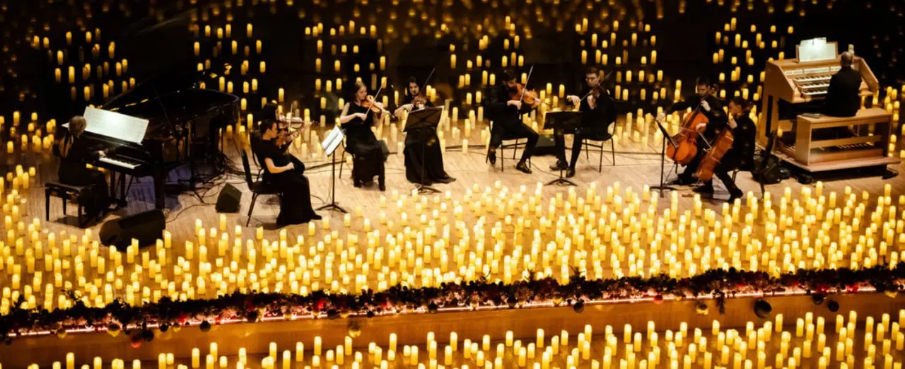 Концерт при 1000 свечей по теме Письмо из Хогвартса