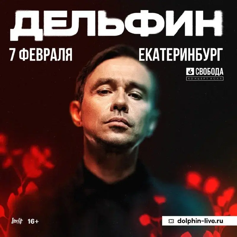 Концерт Дельфина 7 февраля