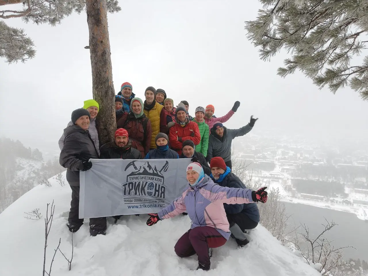 Лыжная прогулка по маршруту Караульная - Дивногорская Видовка - Дивногорск