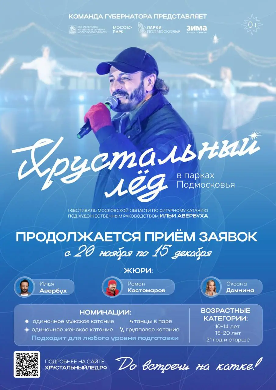 Фестиваль фигурного катания в Подмосковье