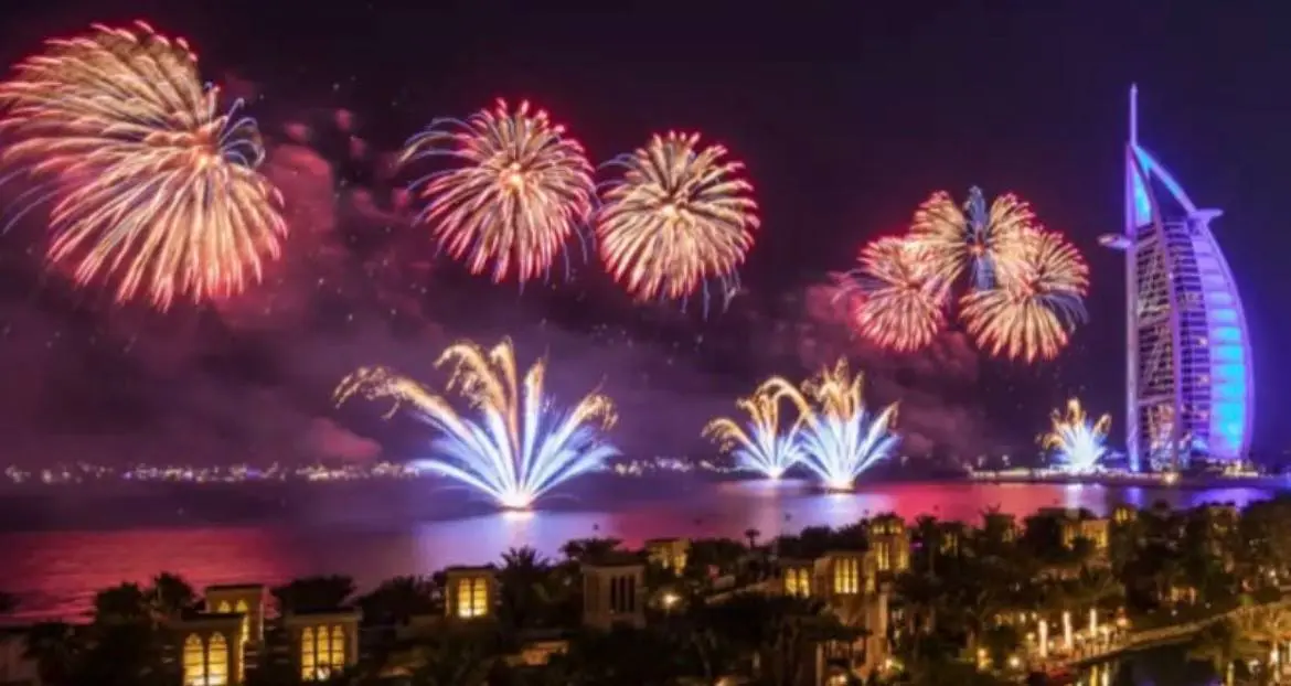 Праздничные мероприятия в честь Нового 2026 года в Дубае