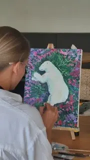 Творческий мастер-класс Эмоции на холсте