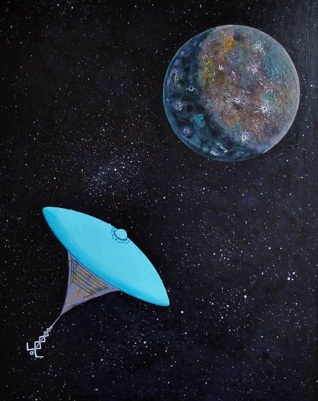 Выставка персональная художницы Ирины Ивановой «Перпендикулярные Вселенные»