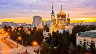 Торжественная церемония вступления Омска в статус Культурной столицы России