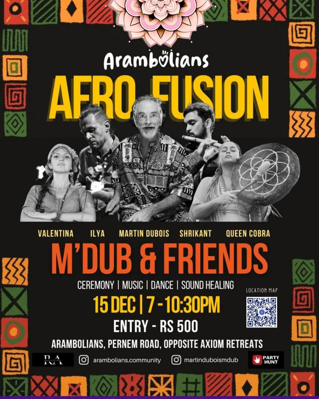 Вечер слияния Afro World Fusion