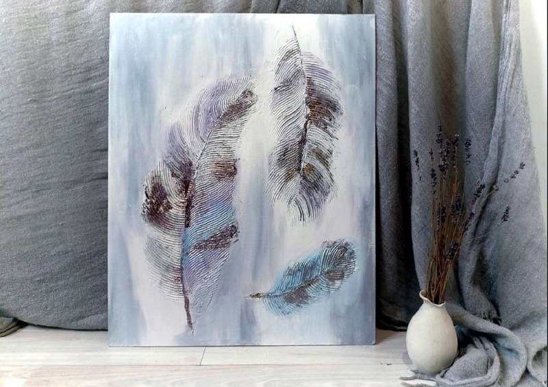 Мастер-класс «Интерьерная картина акрилом»