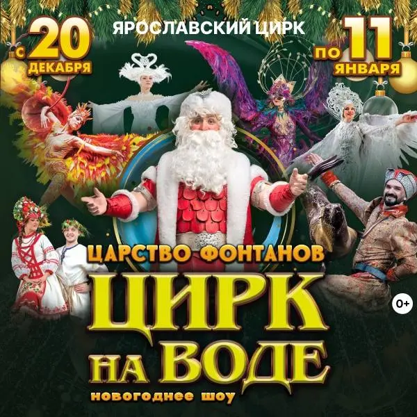 Новогоднее шоу Цирк на воде